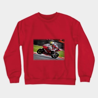 Full speed on two wheels 5 Crewneck Sweatshirt